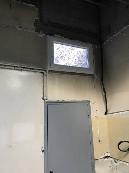avant les travaux de plâtrerie