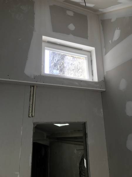 après les travaux de plâtrerie
