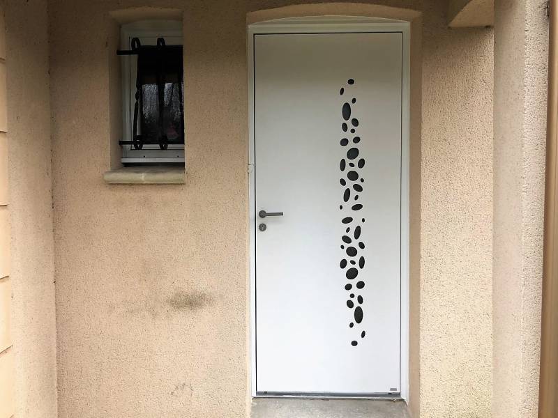 Entreprise pour le remplacement d'une porte d'entrée PVC en aluminium proche Yvetot 76